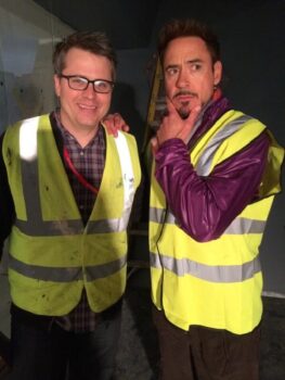 Os Vingadores 2 – Tony Stark no set de filmagens Os Vingadores 2 – Tony Stark no set de filmagens