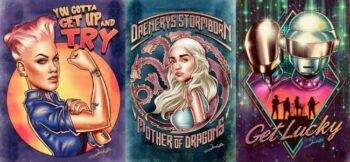 Cartazes incríveis de séries, filmes e bandas Cartazes incríveis de séries, filmes e bandas