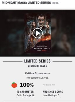 Missa da Meia-Noite, nova série de terror da Netflix, estreia com 100% de aprovação na crítica especializada Missa da Meia-Noite, nova série de terror da Netflix, estreia com 100% de aprovação na crítica especializada