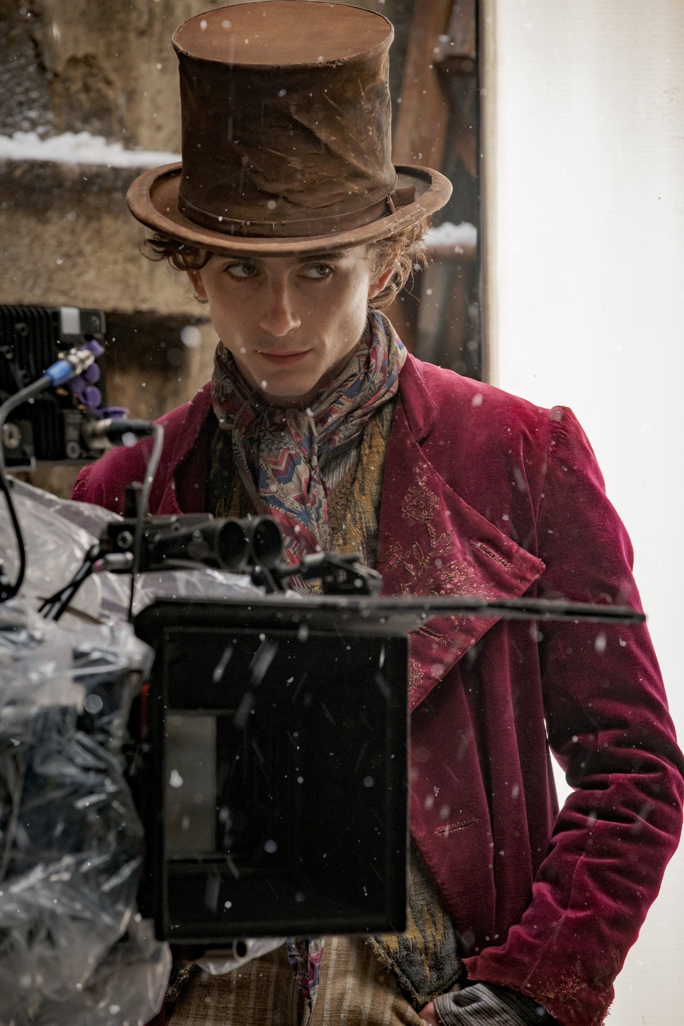 Wonka | Divulgada primeira imagem de Timothée Chalamet no filme de origem do personagem