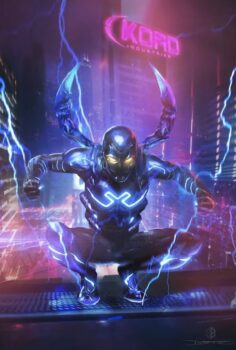 Besouro Azul I Arte conceitual do traje é revelada no DC FanDome Besouro Azul I Arte conceitual do traje é revelada no DC FanDome